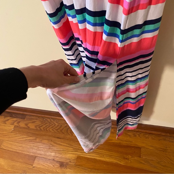 Lilly Pulitzer Striped Side Slit Maxi Dress - Picture 3 of 9